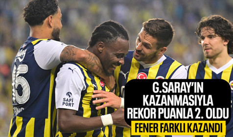 Fenerbahçe, İstanbulspor'u mağlup ederek sezonu 2. sırada tamamladı