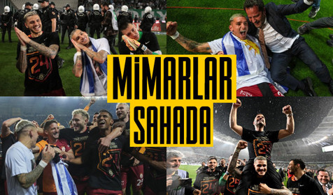 Galatasaray'da maçın bitiminin ardından futbolcular ve teknik heyet kutlama yaptı