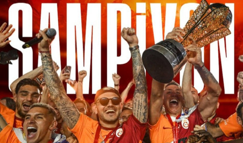 Konyaspor'u mağlup eden Galatasaray, üst üste 2., toplamda 24. şampiyonluğunu kazandı
