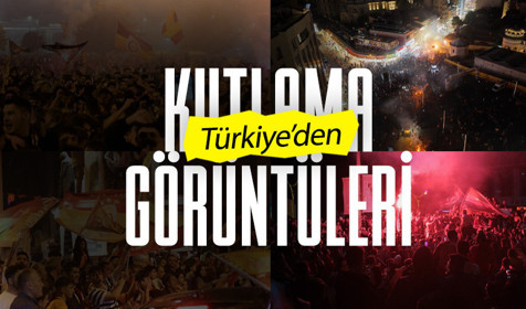 Türkiye'nin dört bir yanında yaşayan vatandaşlar, Galatasaray'ın şampiyonluğunu kutladı