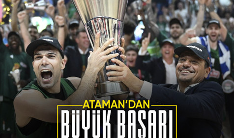 Ergin Ataman'ın çalıştırdığı Panathinaikos, Euroleague şampiyonu oldu