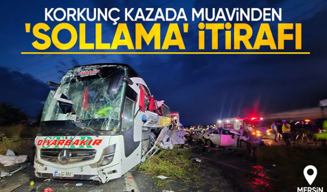 Mersin'de feci kaza sonucu 10 kişi öldü | Muavinden 'sollama' itirafı