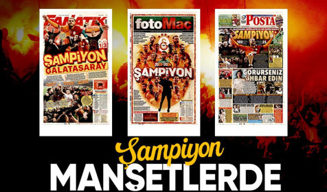 Süper Lig 2023-2024 şampiyonu Galatasaray gazete manşetlerinde | 27 Mayıs Gazete manşetleri
