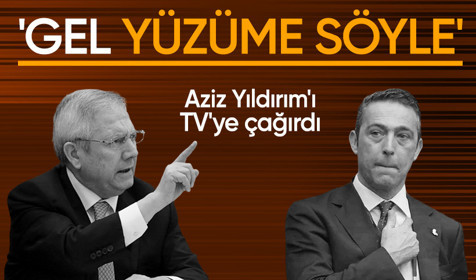 Ali Koç'tan Aziz Yıldırım'a çağrı: Televizyonda konuşalım