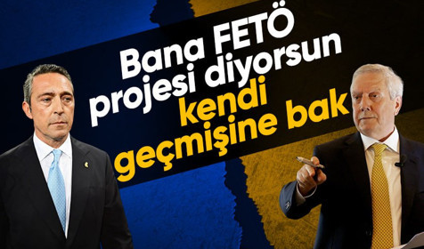 Ali Koç'tan Aziz Yıldırım'a FETÖ göndermesi! "Geçmişine bak"