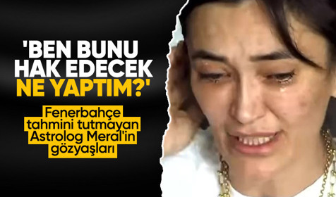 Astrolog Meral Güven açıklama yaparken ağladı