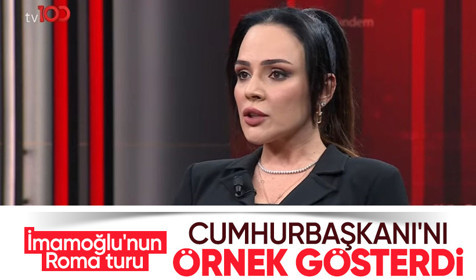 Buket Aydın'dan İmamoğlu'nun gazetecilerle Roma turuna dair eleştiriler