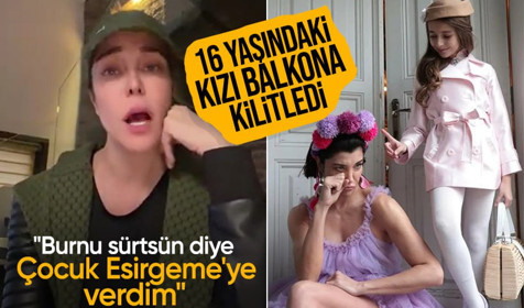 Deniz Akkaya kızıyla yaşadıklarını sosyal medyada anlattı: Bana saldırdı, beni balkona kilitledi