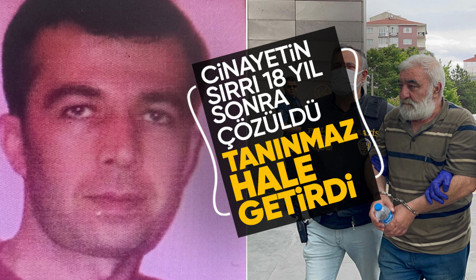 Cinayetin sırrı 18 yıl sonra çözüldü: Arkadaşını öldürüp tanınmaz hale getirdi