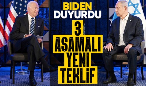 ABD Başkanı Biden duyurdu: İsrail'den Hamas'a yeni teklif