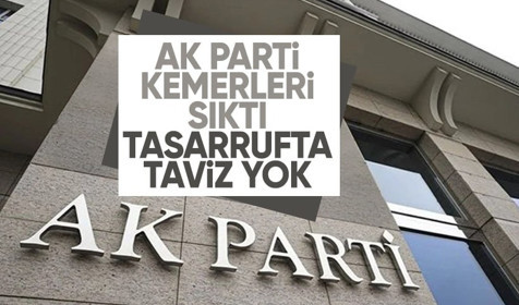 AK Parti kampında gündem yoğun | Etkinlikte tasarrufta taviz yok: Aileler yok, her odada 2 vekil...