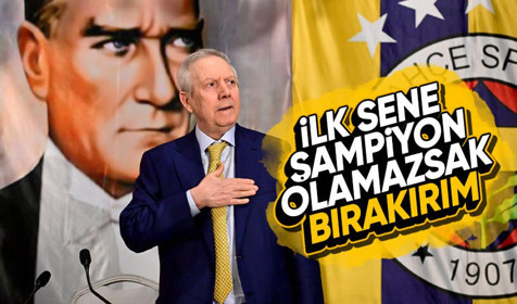 Aziz Yıldırım'dan Fenerbahçe taraftarına şampiyonluk sözü! "Bırakırım"