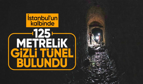 Rumeli Hisarı'nın altında gizli tünel bulundu