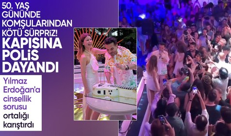 Beren Saat'in eşi Kenan Doğulu'ya 50. yaş gününde komşularından kötü sürpriz! Kapısına polis dayandı