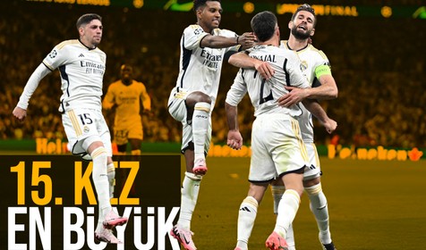 Real Madrid, Borussia Dortmund'u yenerek 15. kez Şampiyonlar Ligi şampiyonu oldu