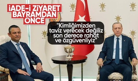 Siyasette yumuşama | Cumhurbaşkanı Erdoğan: Kimliğimizden taviz verecek değiliz