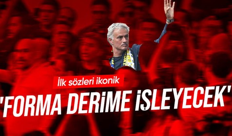 Jose Mourinho, Fenerbahçe forması hakkında etkili konuştu