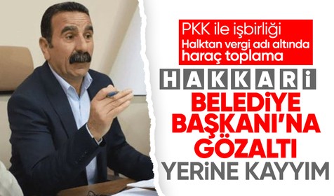 Son Dakika: Gözaltına alınan Hakkari Belediye Başkanı Mehmet Sıddık Akış'ın yerine Hakkari Valisi Çelik atandı