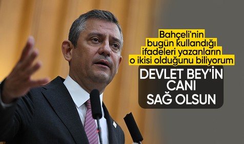 Özel'den Bahçeli'ye Pınarbaşı yanıtı: Metni hazırlayanları biliyorum, onların kurusu