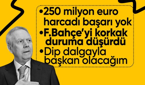 Aziz Yıldırım'dan Ali Koç'a salvolar! 250 milyon euro harcadı başarı yok