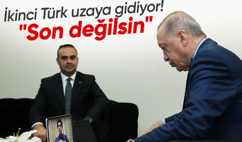 Cumhurbaşkanı Erdoğan Türk astronot Tuva Cihangir Atasever ile konuştu
