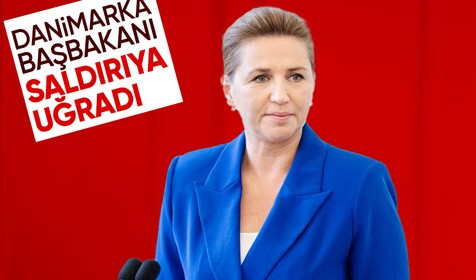 Danimarka Başbakanı Mette Frederiksen Kopenhag'ın merkezinde saldırıya uğradı