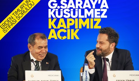 Dursun Özbek'ten Erden Timur sözleri! "Galatasaray'a küsülmez"