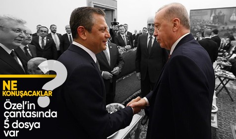 İade-i ziyaretin gündemi belli oldu! Özgür Özel'in çantasında 5 maddelik dosya var