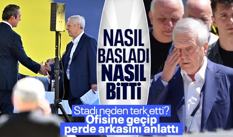 Kongreyi terk eden Aziz Yıldırım'dan açıklama: Ali Bey, 'Gerekirse kavga edelim' dedi