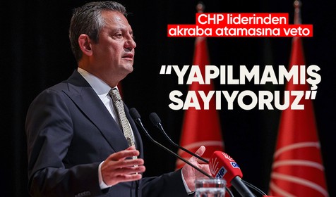 Özgür Özel'den Esenyurt Belediyesi’ndeki ‘akraba atamasına’ ilişkin açıklama
