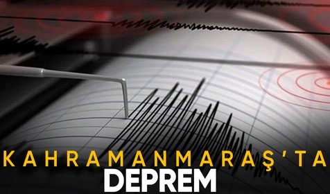 AFAD duyurdu: Kahramanmaraş'ta 4,3 büyüklüğünde deprem