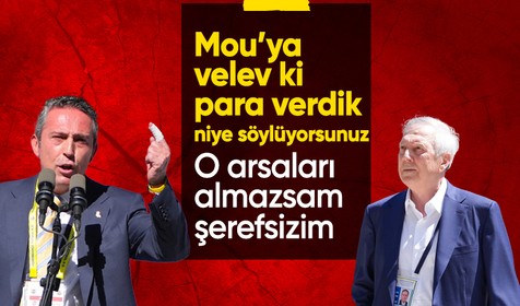 Aziz Yıldırım, Ali Koç ile ortak programı sona erdi