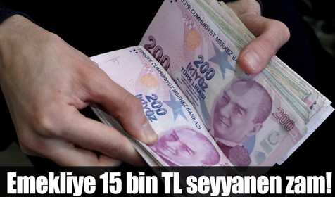Türkiye Emekliler Derneği'nden flaş talep! Emekliye 15 bin TL seyyanen zam!