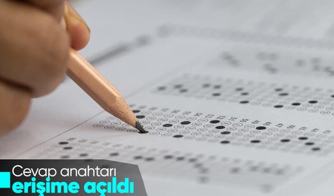 YKS'nin cevap anahtarı ve soru kitapçığı erişime açıldı