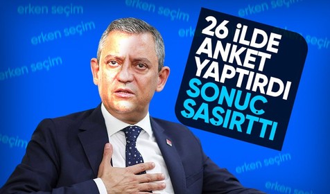Özgür Özel sürekli 'erken seçim' diyordu! Yüzde 68,3 'hayır' dedi