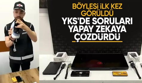 Sınav tarihinde böylesi görülmedi! YKS'de soruları yapay zekaya çözdürdü: Akılalmaz sistem ifşa oldu