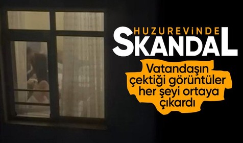 Beykoz'da huzurevinde hastaya şiddet kamerada!