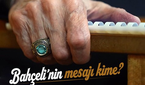 Devlet Bahçeli'nin yüzük paylaşımında mesaj kime?