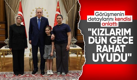 Ayşe Ateş, Cumhurbaşkanı Erdoğan ile ne görüştüğünü bir bir anlattı