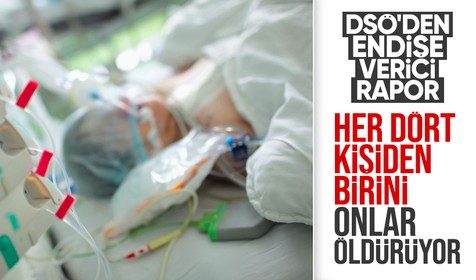 Her dört kişiden birini onlar öldürüyor! DSÖ'den endişe verici rapor