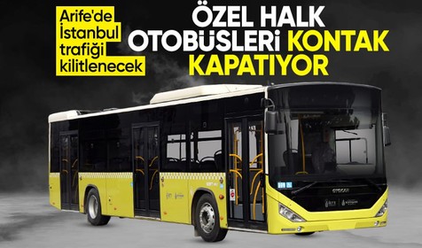 İETT otobüsü şoförlerinden 15 Haziran'da kontak kapatma kararı