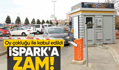 İSPARK'a yüzde 35'e varan zam yapıldı
