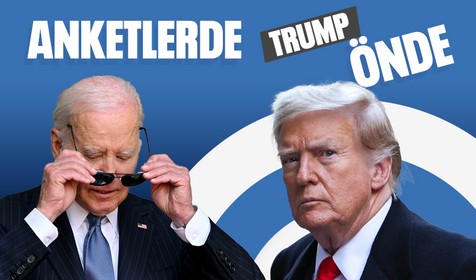 ABD seçim anketlerinde Trump, az farkla Biden'ın önünde
