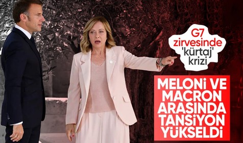 G7 masasında kürtaj krizi: Macron ve Meloni'yi karşı karşıya getiren ifade çıkarıldı