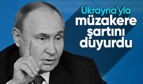 Son Dakika: Putin'den Ukrayna'ya müzakere şartı