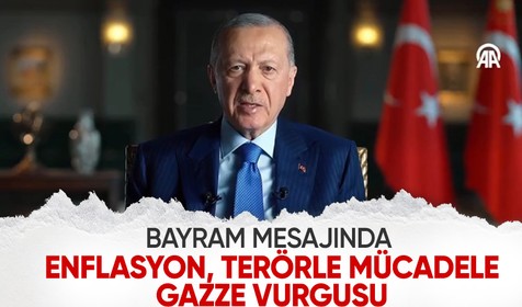 Cumhurbaşkanı Erdoğan'dan Kurban Bayramı mesajı