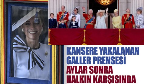 Kate Middleton aylar sonra halkın karşısında! İşte ilk kareler