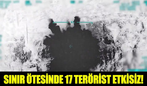 MSB duyurdu: Suriye ve Irak'ta 17 terörist etkisiz