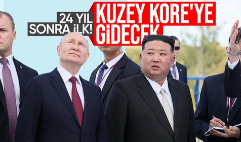 24 yıl sonra ilk! Putin yarın Kuzey Kore'ye gidecek