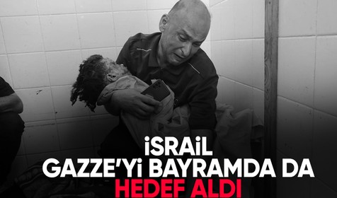 İsrail Gazze'yi bayramda da hedef aldı